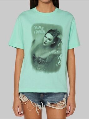 Taylor Swift Official The Life of a Showgirl Mint T-Shirt